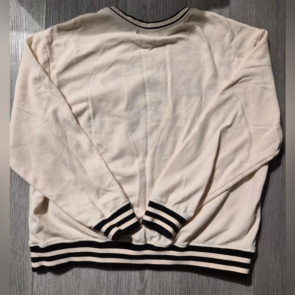 Disney Cream and Black Mickey Mouse Sweater - Picture 5 of 5